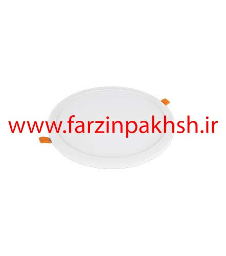 چراغ پنلی SMD توکار 24 وات دایره ای پارس شعاع توس مدل اسلیم