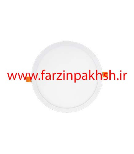 چراغ پنلی SMD توکار 24 وات دایره ای پارس شعاع توس مدل اسلیم