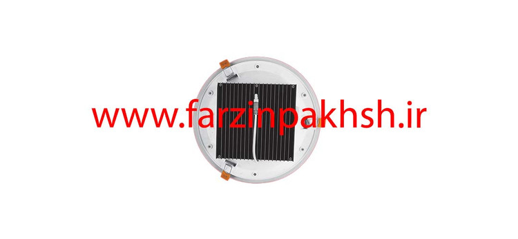 چراغ پنلی SMD توکار 42 وات دایره ای پارس شعاع توس مدل گلاریس