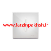 کلید و پریز توکار ویرا مدل شهاب سفید زه سفید