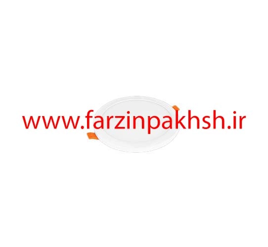 چراغ پنلی SMD توکار 12 وات دایره ای پارس شعاع توس مدل اسلیم