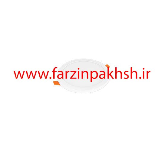 چراغ پنلی SMD توکار 12 وات دایره ای پارس شعاع توس مدل اسلیم