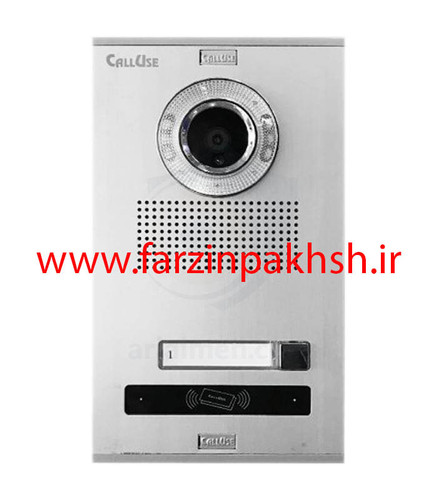 پنل آیفون تصویری کارتخوان کالیوز مدل نفیس 1 واحدی