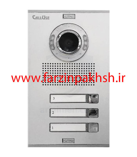 پنل آیفون تصویری ساده کالیوز مدل نفیس 3 واحدی