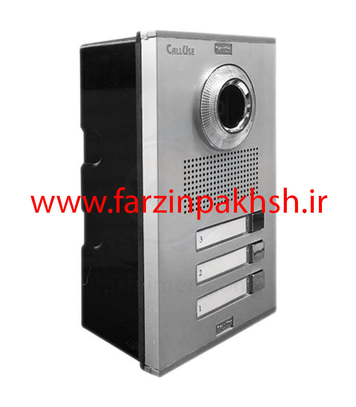 پنل آیفون تصویری ساده کالیوز مدل نفیس 3 واحدی