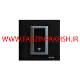 کلید و پریز توکار ویرا مدل ویراپرو اسپرت مشکی