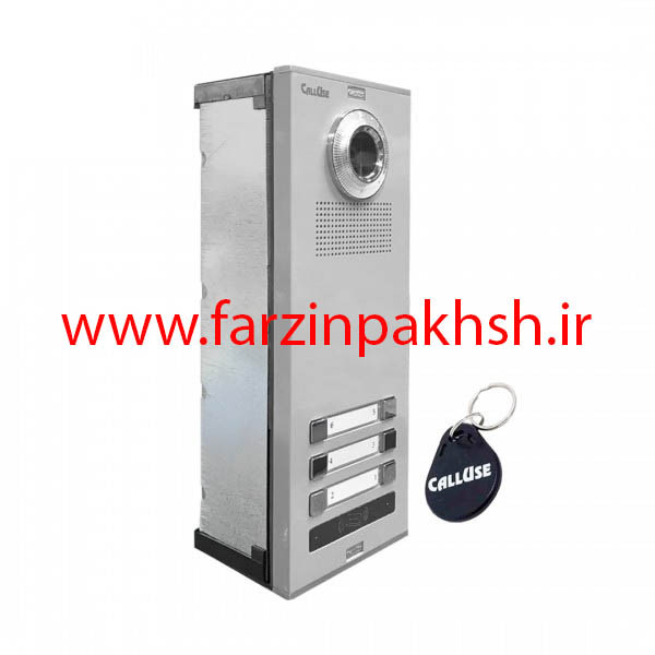 پنل آیفون تصویری کارتخوان کالیوز مدل نفیس 6 واحدی