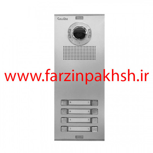 پنل آیفون تصویری ساده کالیوز مدل نفیس 8 واحدی