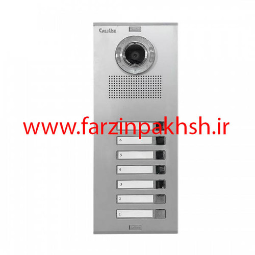 پنل آیفون تصویری ساده کالیوز مدل نفیس 7 واحدی