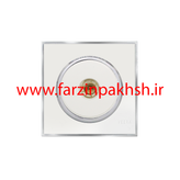 کلید و پریز توکار ویرا مدل آلفا جنس مات کلاسیک زه استیل رنگ سفید