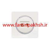 کلید و پریز توکار ویرا مدل آلفا جنس مات اسپرت زه استیل رنگ سفید