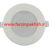 چراغ پنلی SMD توکار 12 وات دایره نمانور مدل نورا
