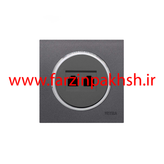 کلید و پریز توکار ویرا مدل آلفا جنس مات اسپرت زه استیل رنگ نوک مدادی