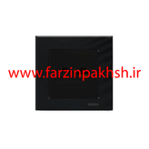 کلید و پریز توکار ویرا مدل کریستال مشکی