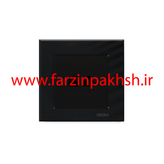 کلید و پریز توکار ویرا مدل کریستال مشکی