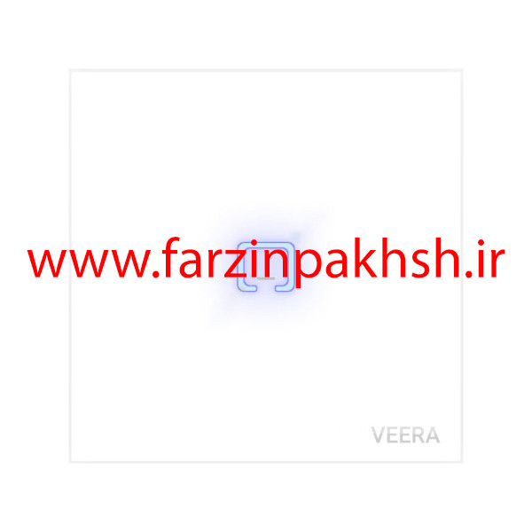 کلید یک پل توکار ویرا مدل لمسی سفید