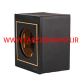 کلید و پریز روکار ویرا مدل امگا مشکی طلا مشکی