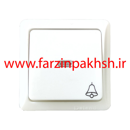 کلید شاسی زنگ روکار دلند مدل سیلور