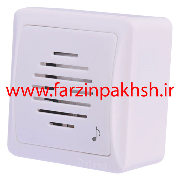 پریز زنگ ملودی روکار دلند مدل سیلور