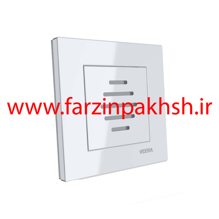 پریز زنگ ملودی توکار ویرا مدل ویرا ساده سفید