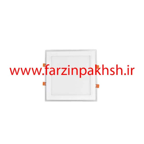 چراغ پنلی SMD توکار 30 وات مربعی پارس شعاع توس مدل گلاریس ۲۲۰×۲۲۰