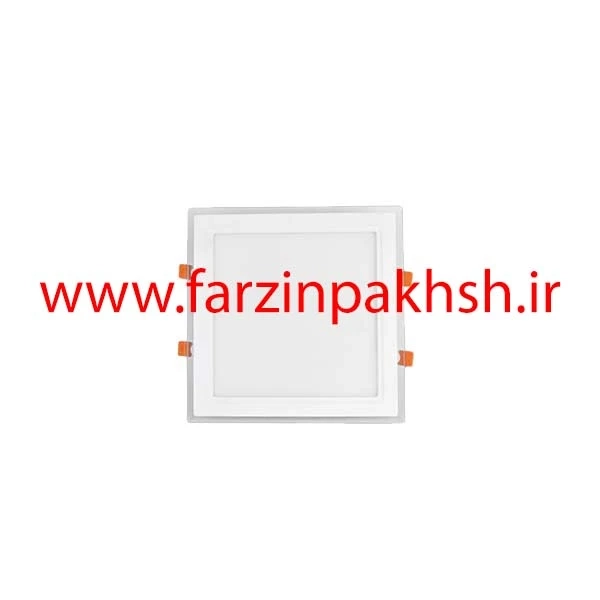 چراغ پنلی SMD توکار 42 وات مربعی پارس شعاع توس مدل گلاریس 220×220