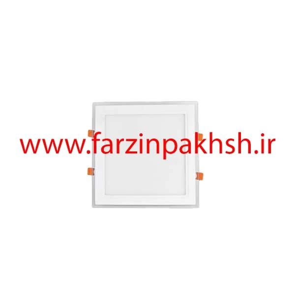 چراغ پنلی SMD توکار 42 وات مربعی پارس شعاع توس مدل گلاریس 220×220