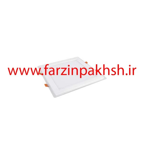 چراغ پنلی SMD توکار 42 وات مربعی پارس شعاع توس مدل گلاریس 220×220