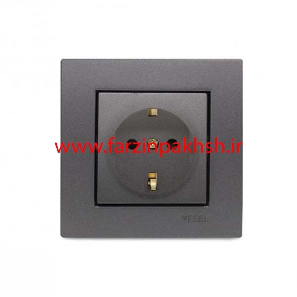 کلید و پریز توکار ویرا مدل کریستال نوک مدادی