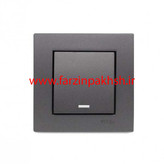 کلید و پریز توکار ویرا مدل کریستال نوک مدادی