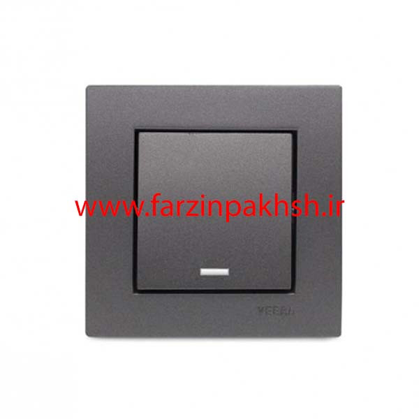 کلید و پریز توکار ویرا مدل کریستال نوک مدادی