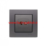 کلید و پریز توکار ویرا مدل کریستال نوک مدادی