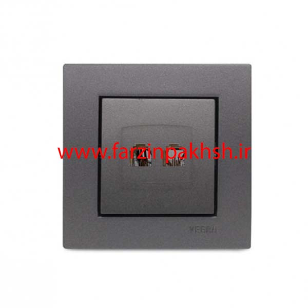 کلید و پریز توکار ویرا مدل کریستال نوک مدادی