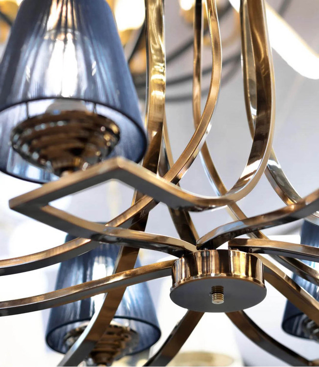 لوستر پدالی 6 شاخه مدل PN