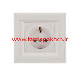 کلید و پریز توکار ویرا مدل ویراپرو کلاسیک سفید