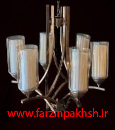 لوستر 8 شاخه مدل چکشی