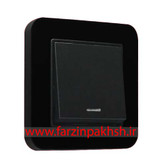 کلید و پریز توکار ایران الکتریک مدل ارس پلکسی مشکی