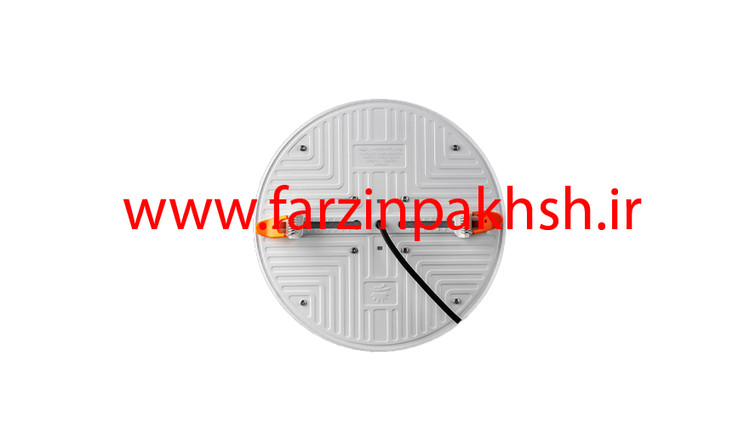 چراغ پنلی فول لایت فنر متحرک SMD توکار 36 وات دایره پارس شعاع توس