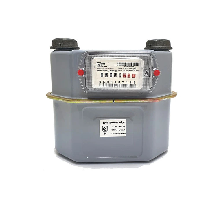 کنتور گاز شهری حدید سازه پیشرو مدل G6