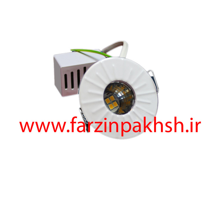 چراغ چشمی توکار 4 وات گرد شاه چراغ پارسیان