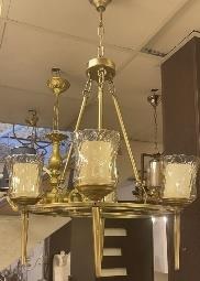 لوستر پروفیلی 6 شاخه مدل مشعل