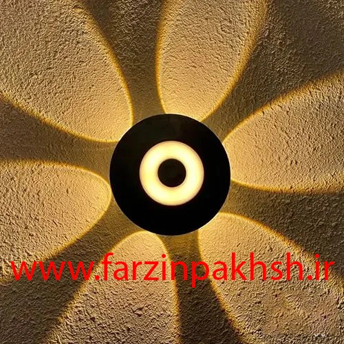 چراغ دکوراتیو 8 وات شش جهت مودی مدل IR-MD6408-O