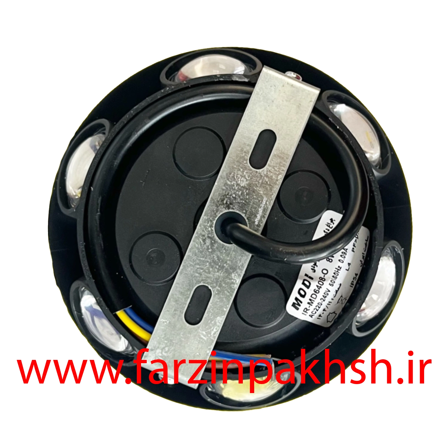 چراغ دکوراتیو 8 وات شش جهت مودی مدل IR-MD6408-O