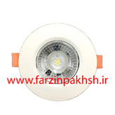 چراغ SMD لنزدار متحرک توکار 7 وات اپتونیکا مدل IR-OP5607R-A