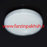 چراغ سقفی سه حالته SMD روکار 72 وات طرح دور کریستالی مدل 6172R-J