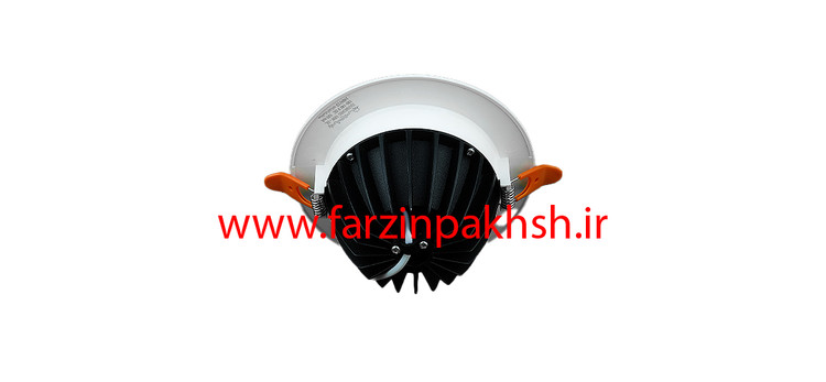 چراغ COB توکار 18 وات پارس شعاع توس مدل هارمونیک دایره ای