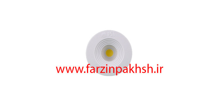 چراغ چشمی 7 وات COB پارس شعاع توس مدل دایره ای