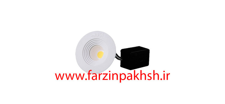 چراغ چشمی 7 وات COB پارس شعاع توس مدل دایره ای