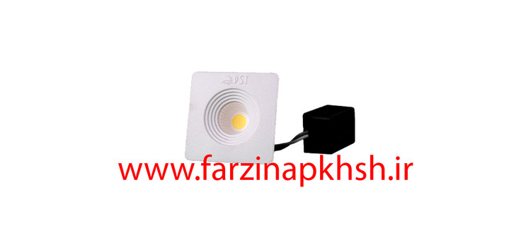 چراغ چشمی 3 وات COB پارس شعاع توس مدل مربعی