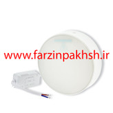 چراغ پنلی SMD روکار 16 وات دایره مدل مهتا نمانور